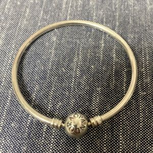 Pandora moments bangle charm bracelet small